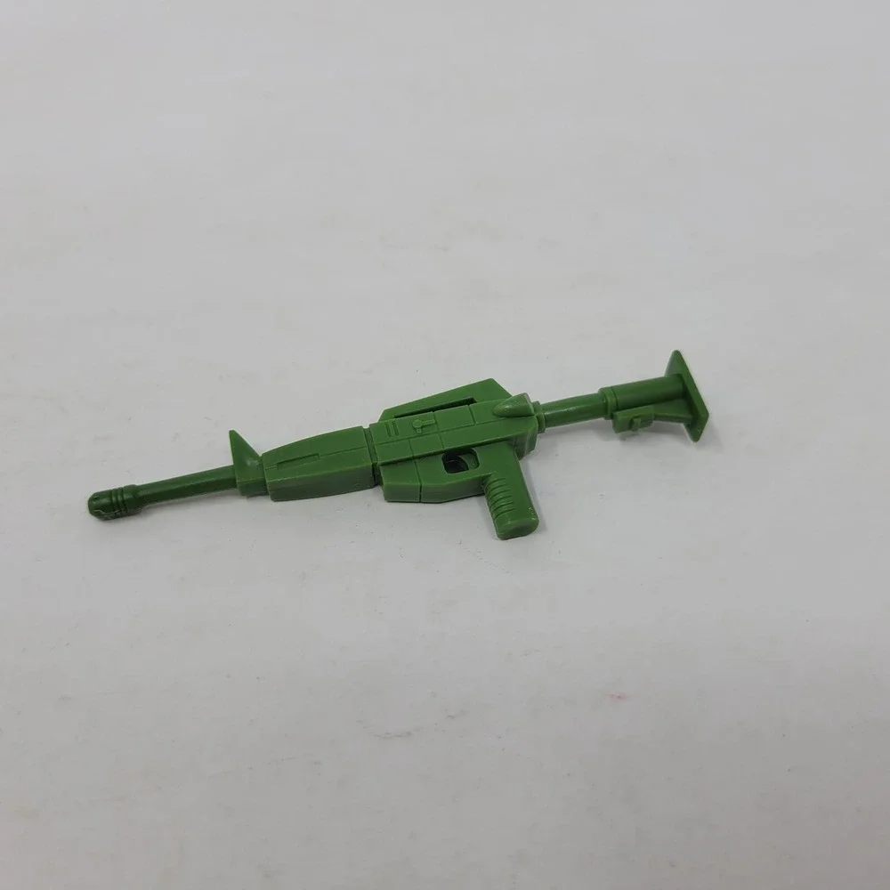 Transformers G1‎ 1985 Roadbuster Part Gun Rifle Green Original Vintage